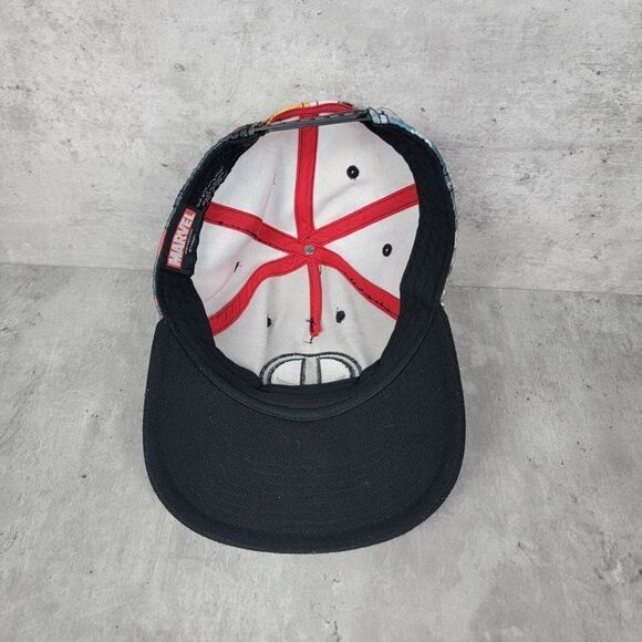 Deadpool Snapback Hat Baseball Cap All‎ Over Print Comic Strip Action - Picture 6 of 7
